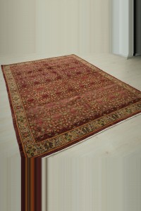 6.7x9 Old Sivas Carpet Rug 203,277 - Turkish Carpet Rug  $i