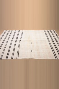 6x11 Black And White Hemp Rug. 170,325 - Turkish Hemp Rug  $i