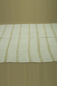 6x11 Light Brown Sripe Hemp Rug 168,350 - Turkish Hemp Rug  $i