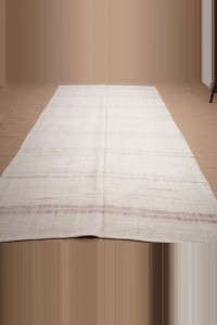 6x11 Seriped Hemp Kilim Rug 184,333 - Turkish Hemp Rug  $i