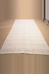 6x11 Striped Flat Weave Hemp Kilim Rug. 175,336 - Turkish Hemp Rug  $i