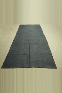 6x12 Overdye Black Hemp Rug  167,359 - Turkish Hemp Rug  $i