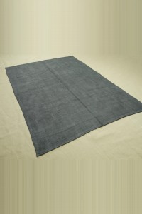 6x8 Overdye Black Hemp Rug 179,248 - Turkish Hemp Rug  $i