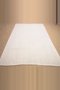 6x8 Plain Hemp Kilim Rug. 168,244 - Turkish Hemp Rug  $i