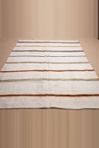 6x8 Striped Hemp Kilim Rug. 184,230 - Turkish Hemp Rug  $i