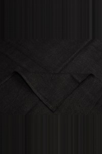 6x9 Overdye Black Hemp Kilim Rug 165,290 - Turkish Hemp Rug  $i