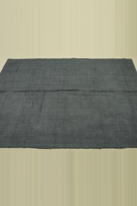 6x9 Overdye Black Hemp Rug 182,270 - Turkish Hemp Rug  $i