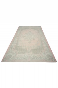 6x9 Pink Oushak Rug 174,282 - Oushak Rug  $i