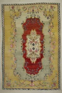 Turkish Carpet Rug 7.5x10.5 Beautiful Old Malatya Carpet Rug 225,325