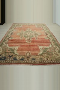 7.5x10 Old Large Malatya Carpet Rug 232,312 - Turkish Carpet Rug  $i