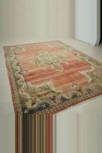 7.5x10 Old Large Malatya Carpet Rug 232,312 - Turkish Carpet Rug  $i