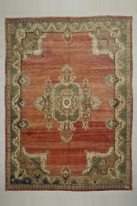 Turkish Carpet Rug 7.5x10 Old Large Malatya Carpet Rug 232,312