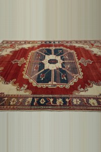 7x10 Old Malatya Carpet Rug 212,302 - Turkish Carpet Rug  $i