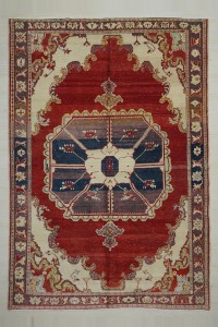 7x10 Old Malatya Carpet Rug 212,302 - Turkish Carpet Rug  $i