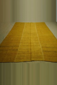 7x10 Overdye Gold Color Hemp Rug 226,323 - Turkish Hemp Rug  $i