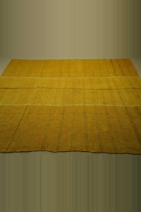 7x10 Overdye Gold Color Hemp Rug 226,323 - Turkish Hemp Rug  $i