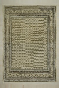 Turkish Carpet Rug 7x10 Vintage Persian Ferehan Rug 213x302