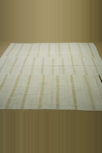 7x11 Modern Striped Hemp Kilim Rug 227,320 - Turkish Hemp Rug  $i