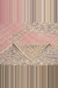 8x10 Salmon Pink Oushak Rug 225,314 - Oushak Rug  $i