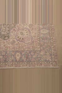 8x11 Antique Vintage Oushak Carpet Rug 253,348 - Oushak Rug  $i