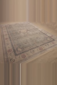 8x11 Gray Oushak Rug 243,342 - Oushak Rug  $i