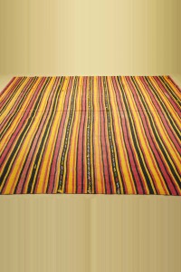 8x11 Striped Pattern Turkish Kilim Rug. 252,333 - Turkish Kilim Rug  $i