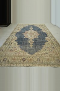 8x12 Vintage Isparta Carpet Rug 232,363 - Oushak Rug  $i