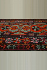 8x16 Oversize Flat Weave Kilim Rug 238,478 - Turkish Carpet Rug  $i