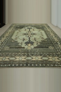 9x12 New Collection Oushak Carpet Rug 275,367 - Turkish Carpet Rug  $i