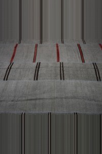 9x12 Overdye Grey Hemp Kilim Rug 280,360 - Turkish Hemp Rug  $i