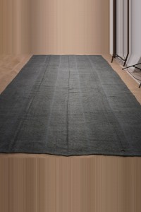 9x13 Overdye Grey Hemp Kilim Rug 282,390 - Turkish Hemp Rug  $i