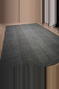 9x13 Overdye Grey Hemp Kilim Rug 282,390 - Turkish Hemp Rug  $i