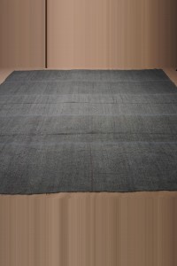 9x13 Overdye Grey Hemp Kilim Rug 282,390 - Turkish Hemp Rug  $i