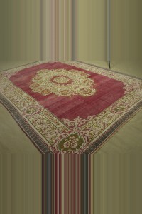 Anique Old Pirimitive Oushak Carpet Rug 9x11 260,344 - Oushak Rug  $i