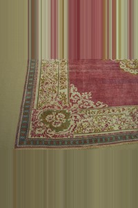 Anique Old Pirimitive Oushak Carpet Rug 9x11 260,344 - Oushak Rug  $i