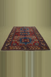 Antique Turkuman Carpet Rug 4x7 115,215 - Turkish Carpet Rug  $i