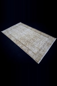 Art Deco Turkish Rug 4x7 Feet 112,206 - Oushak Rug  $i