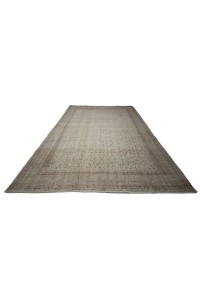 Beige and Brown Oushak Rug 7x10 Feet 222,315 - Oushak Rug  $i