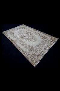 Beige Brown Oushak Rug 4x7 Feet 118,198 - Oushak Rug  $i