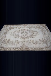 Beige Brown Oushak Rug 4x7 Feet 118,198 - Oushak Rug  $i