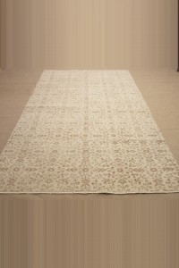 Beige Brown Oushak Rug 5x8 Feet 160,257 - Oushak Rug  $i