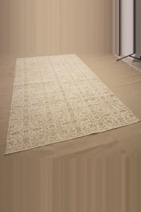 Beige Brown Oushak Rug 5x8 Feet 160,257 - Oushak Rug  $i