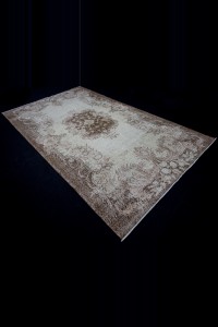 Beige Brown Oushak Rug 5x9 Feet 166,287 - Oushak Rug  $i