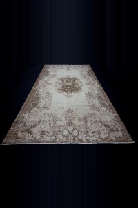 Beige Brown Oushak Rug 5x9 Feet 166,287 - Oushak Rug  $i