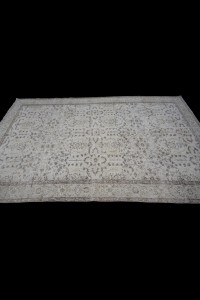 Beige Brown Oushak Rug 6x9 Feet 168,285 - Oushak Rug  $i