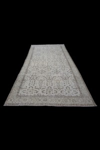 Beige Brown Oushak Rug 6x9 Feet 168,285 - Oushak Rug  $i