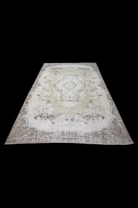 Beige Brown Oushak Rug 6x9 Feet 170,280 - Oushak Rug  $i