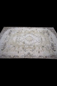 Beige Brown Oushak Rug 6x9 Feet 170,280 - Oushak Rug  $i