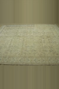 Beige Brown Oversize Oushak Carpet Rug 9x12 Feet  274,370 - Oushak Rug  $i