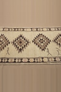 Beige Brown Rug Runner 3x11 Feet 93,340 - Turkish Rug Runner  $i